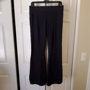 Lucy Power Yoga Pants Black Flare Medium